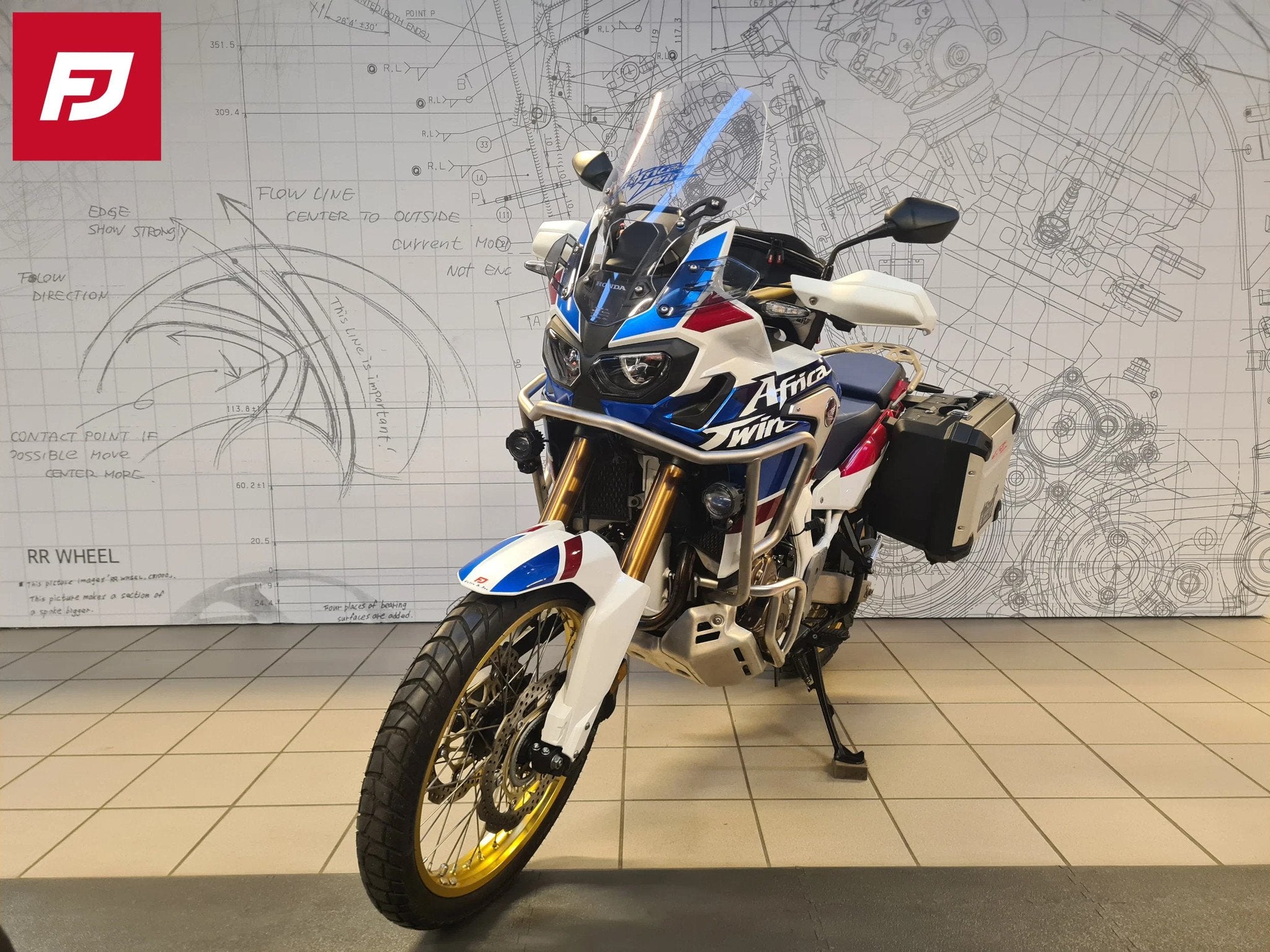 Honda CRF 1000 Africa Twin Adventure Sport Dct (bj 2019), Motoren, Overig, Automaat, Gebruikt, Bedrijf