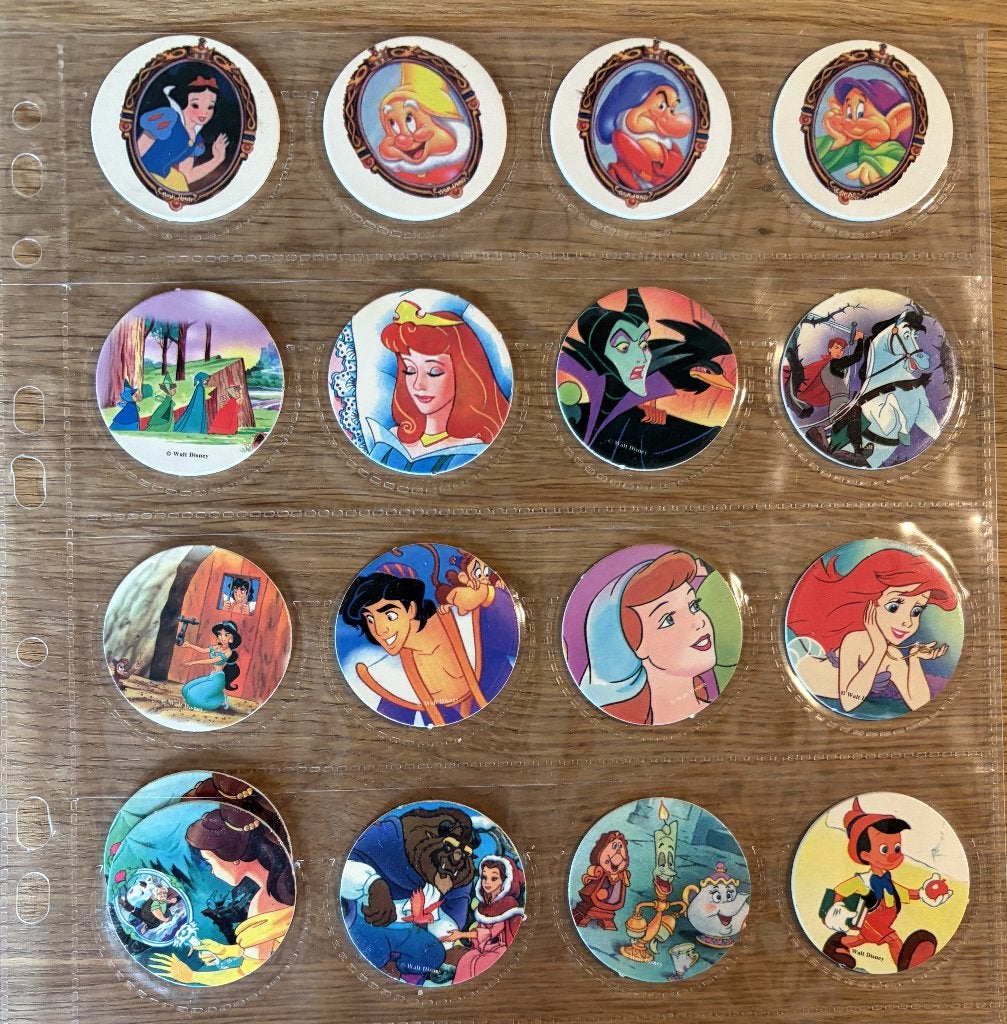 Disney movies - 17 flippo's, Verzamelen, Flippo's, Ophalen of Verzenden, Verzameling