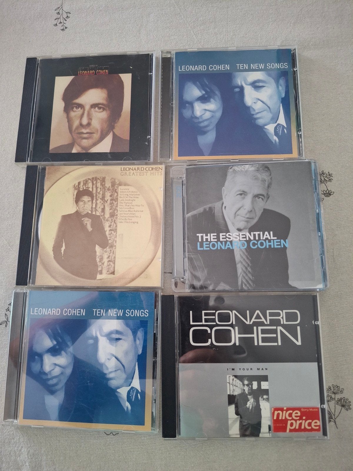 Cds leonard cohen  1.5 per cd, Ophalen of Verzenden