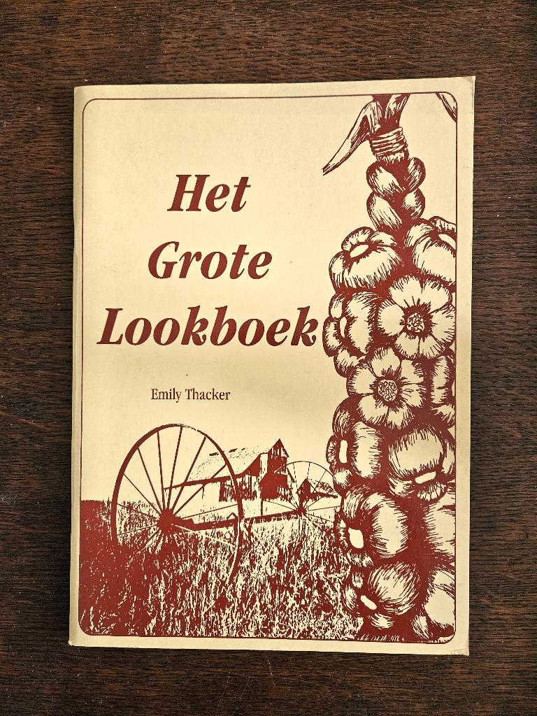 Het grote lookboek., Ophalen, Zo goed als nieuw, Gezond koken