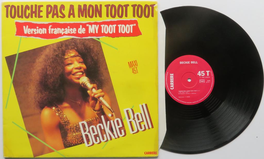 Beckie Bell - Touche pas à mon toot-toot. Maxi, CD & DVD, Vinyles | Dance & House, 12 pouces, Enlèvement ou Envoi, 1980 - 1989