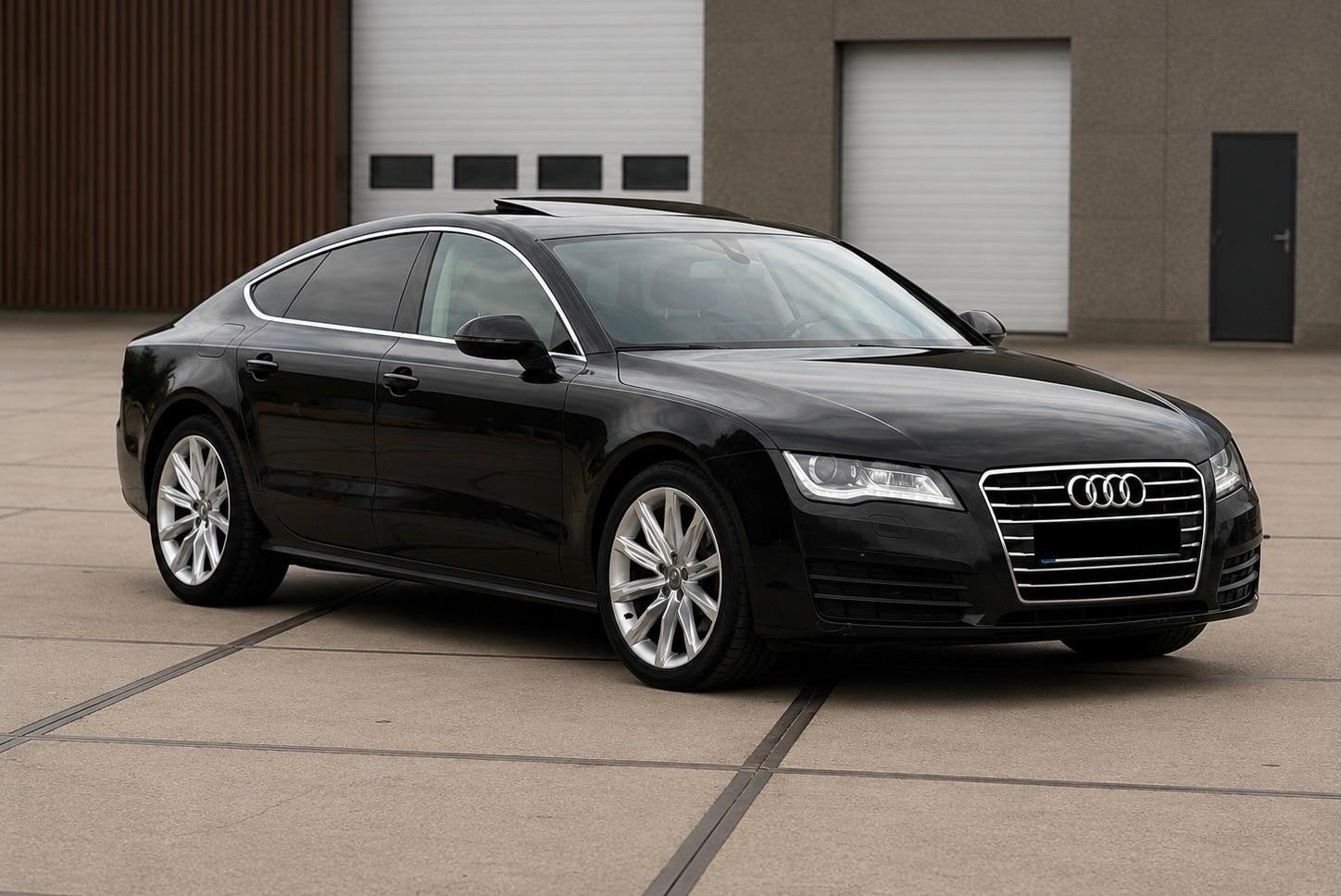 Audi A7 3.0TDi Quattro 204PK 2014 259.000KM Top Staat, Auto's, Euro 5, Beige, 150 zetels, Zwart