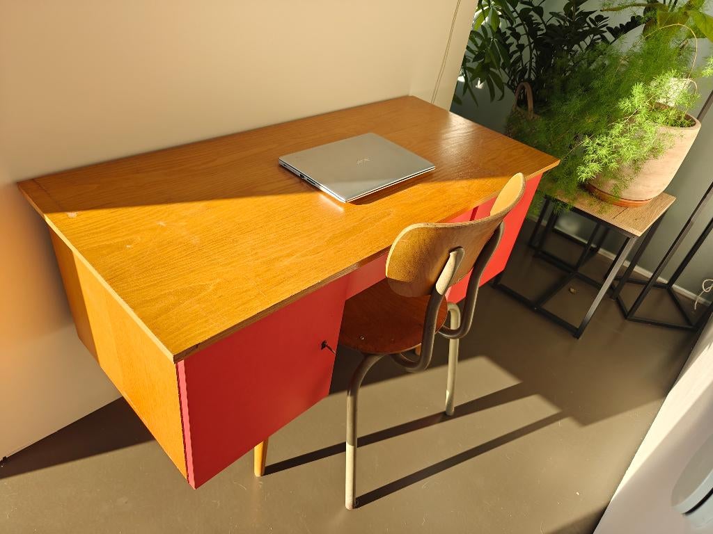 Vintage bureau, Huis en Inrichting, Vintage, Ophalen