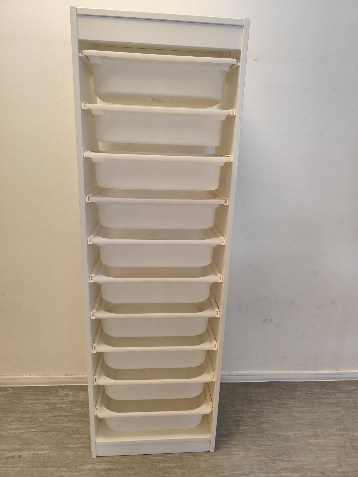 Trofast kast met 10 bakken, Ophalen, Gebruikt, Ikea