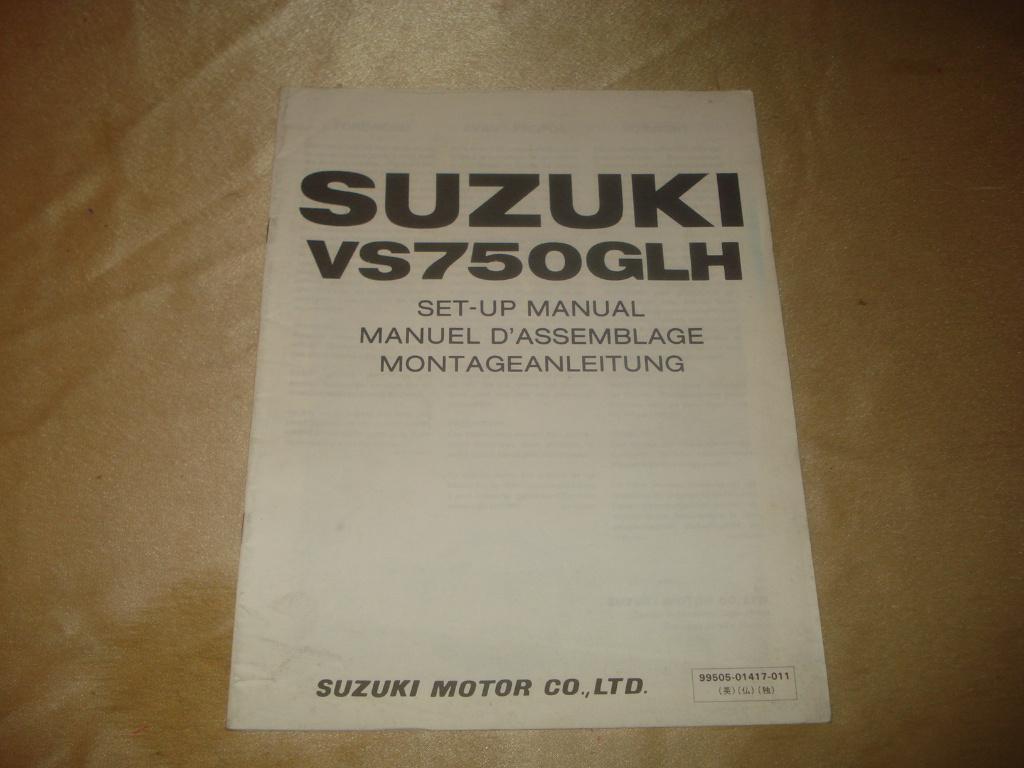 SUZUKI VS750GLH Ancien Manuel d'Assemblage, Motoren, Handleidingen en Instructieboekjes, Ophalen of Verzenden, Suzuki