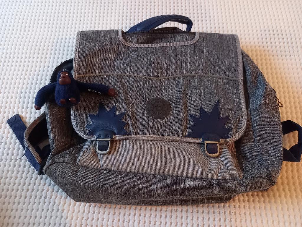 boekentas Kipling, Ophalen, Gebruikt