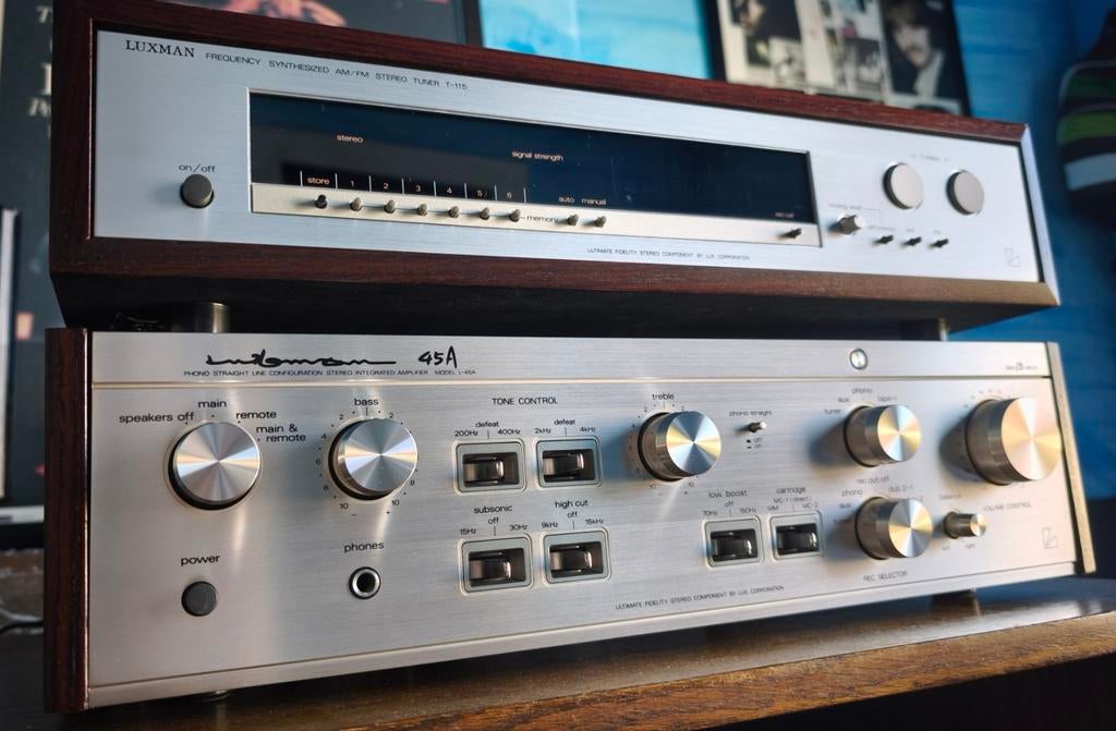 Luxman L 45A / Luxman t-115, Ophalen