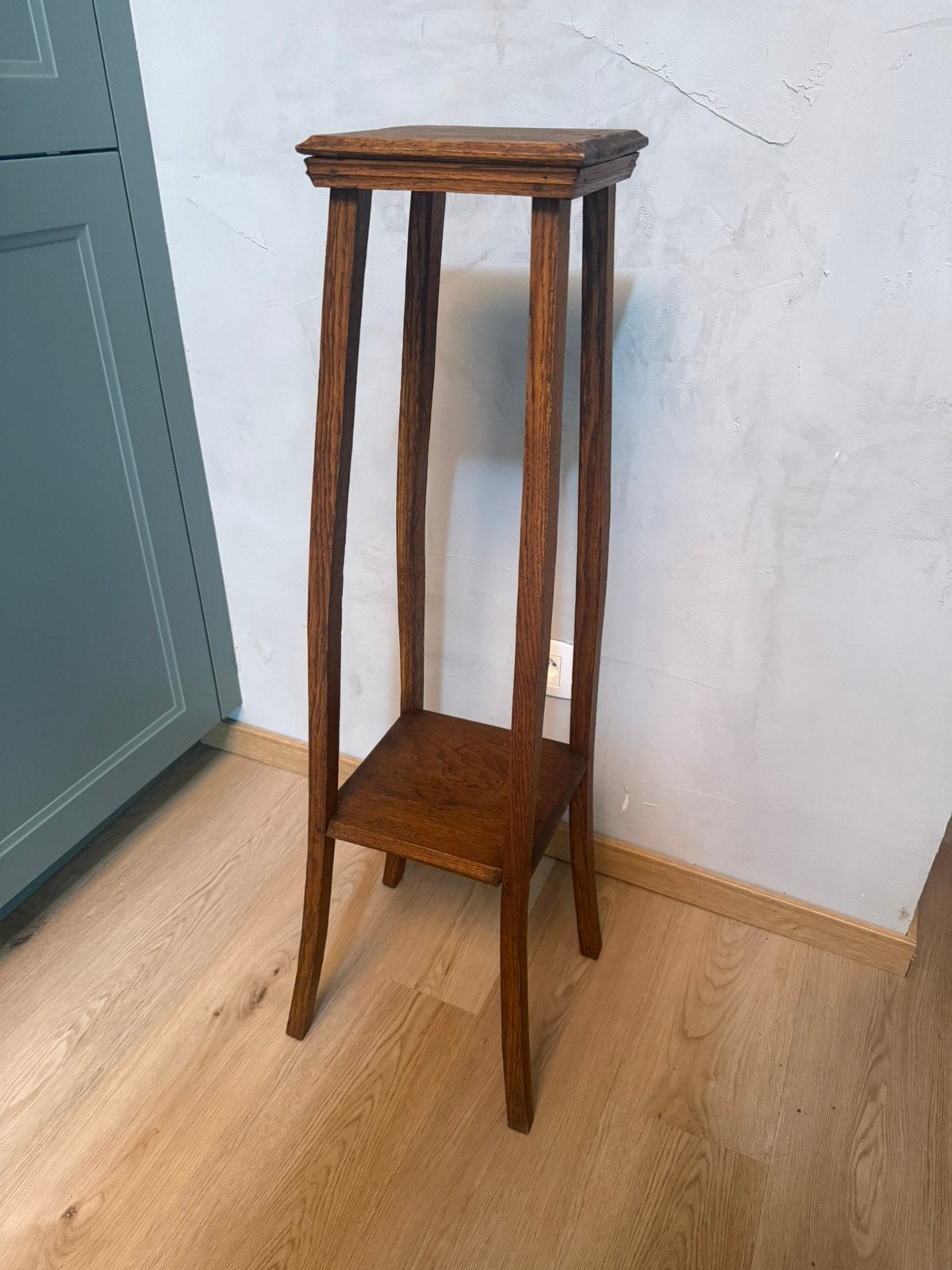 Plantenstaander 93cm hout, Enlèvement, Comme neuf