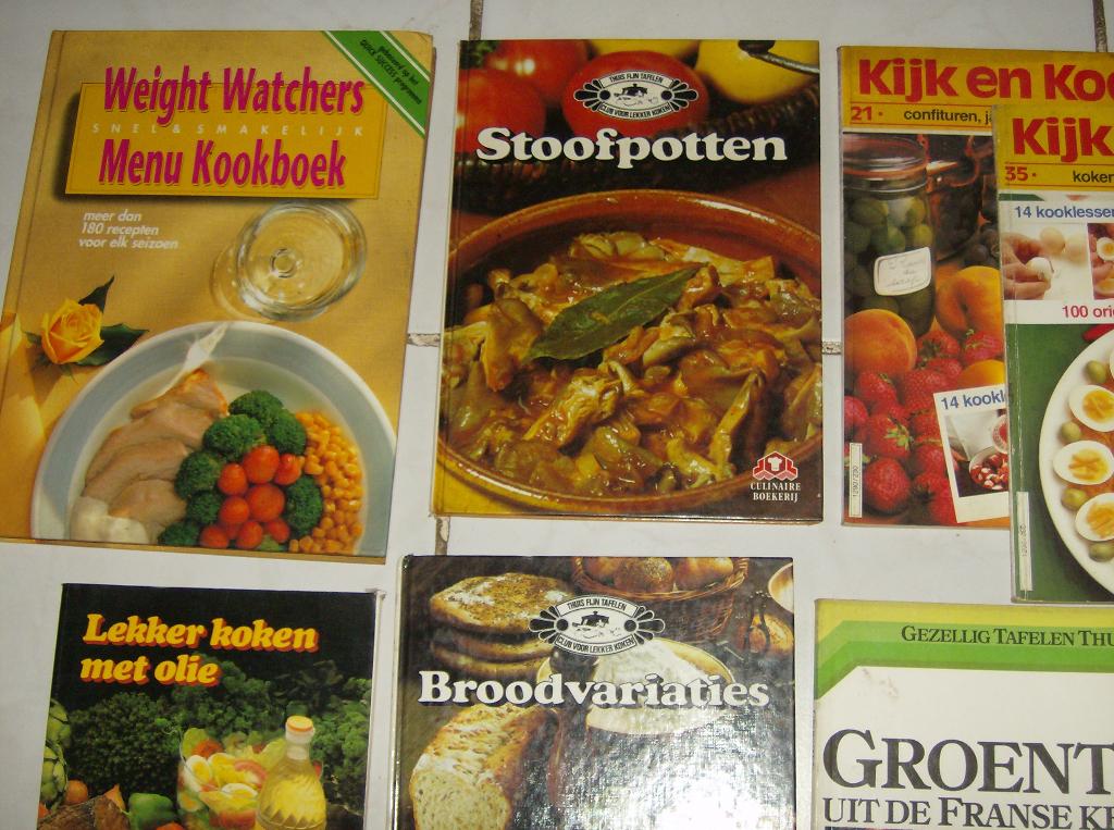 kookboeken van overal., Hoofdgerechten, Gezond koken, Overige gebieden, Ophalen