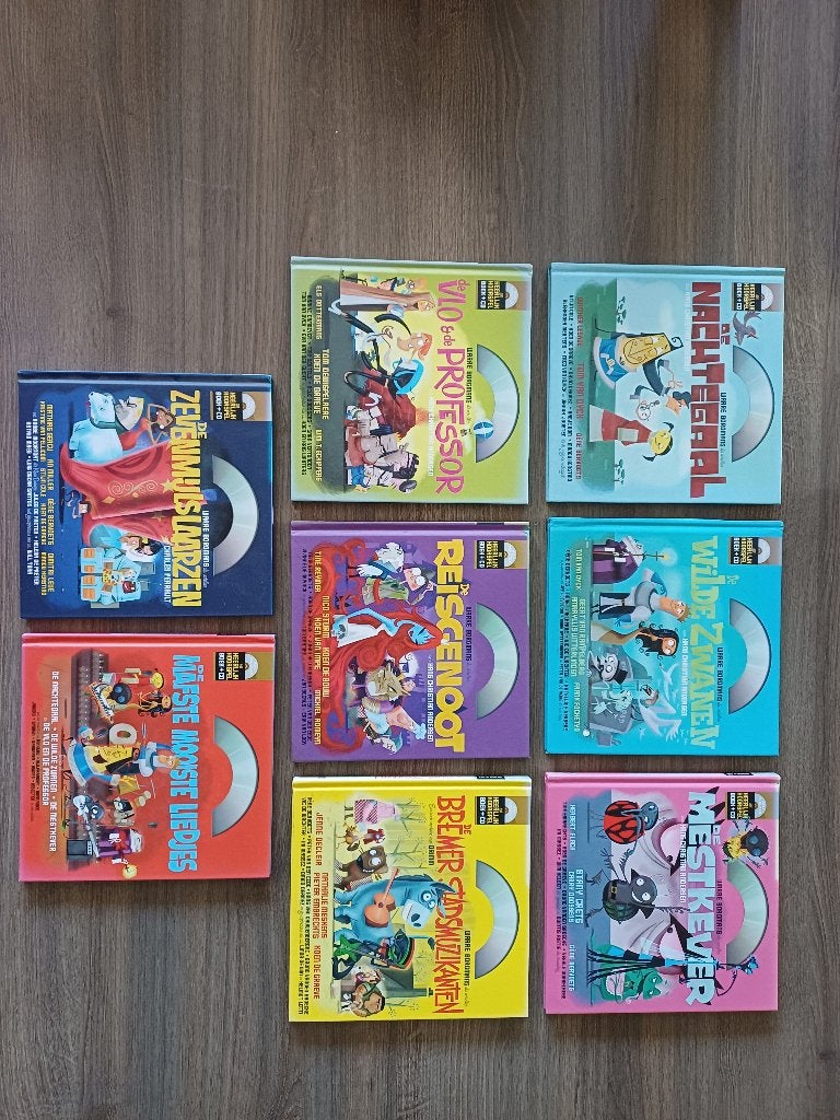 Pakket luisterboeken Het Geluidshuis, Boeken, Luisterboeken, Ophalen, Cd, Kind