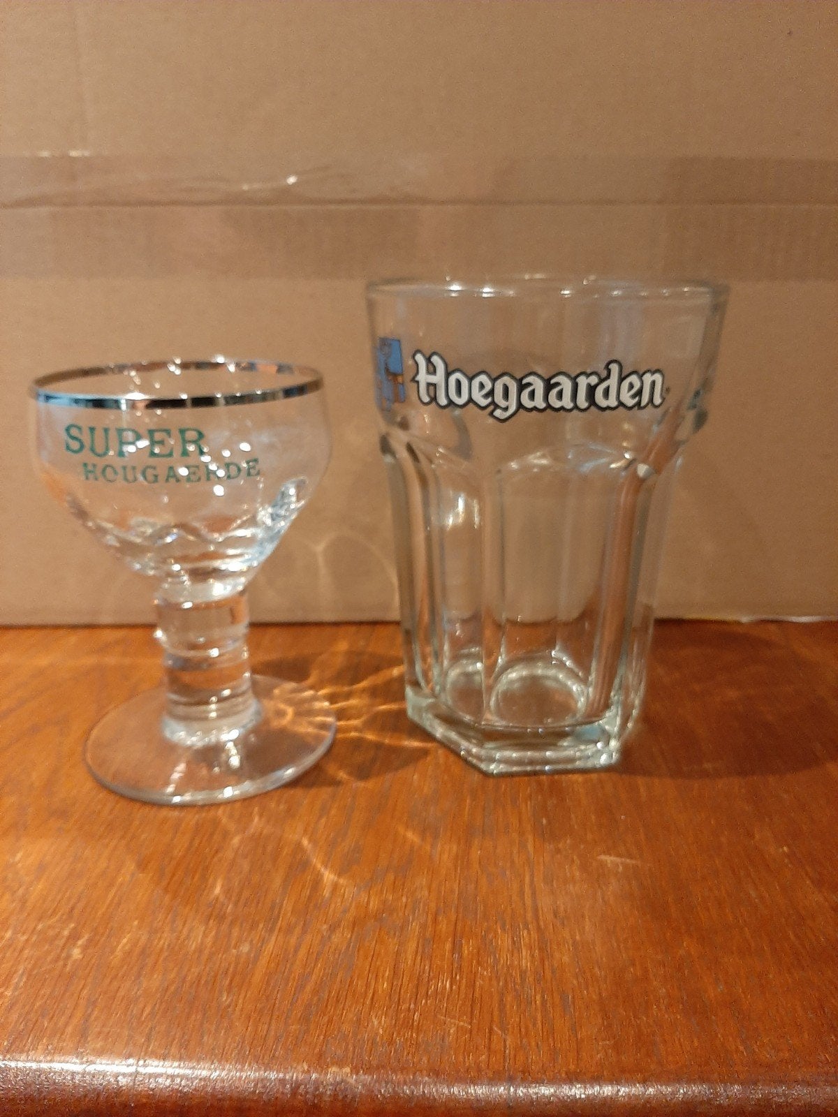Hoegaarden, Collections, Verres & Petits Verres, Enlèvement