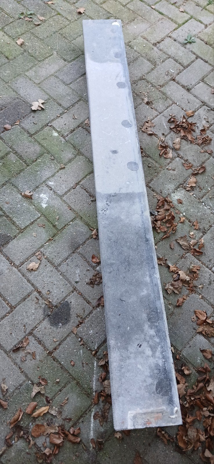 Blauwe steen 186x20, Ophalen, Gebruikt