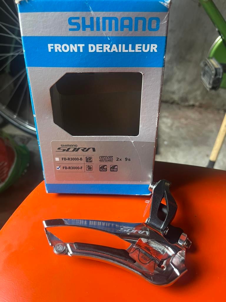 Voorderailleur shimano sora, Nieuw, Ophalen of Verzenden, Derailleur of Ketting, Aluminium