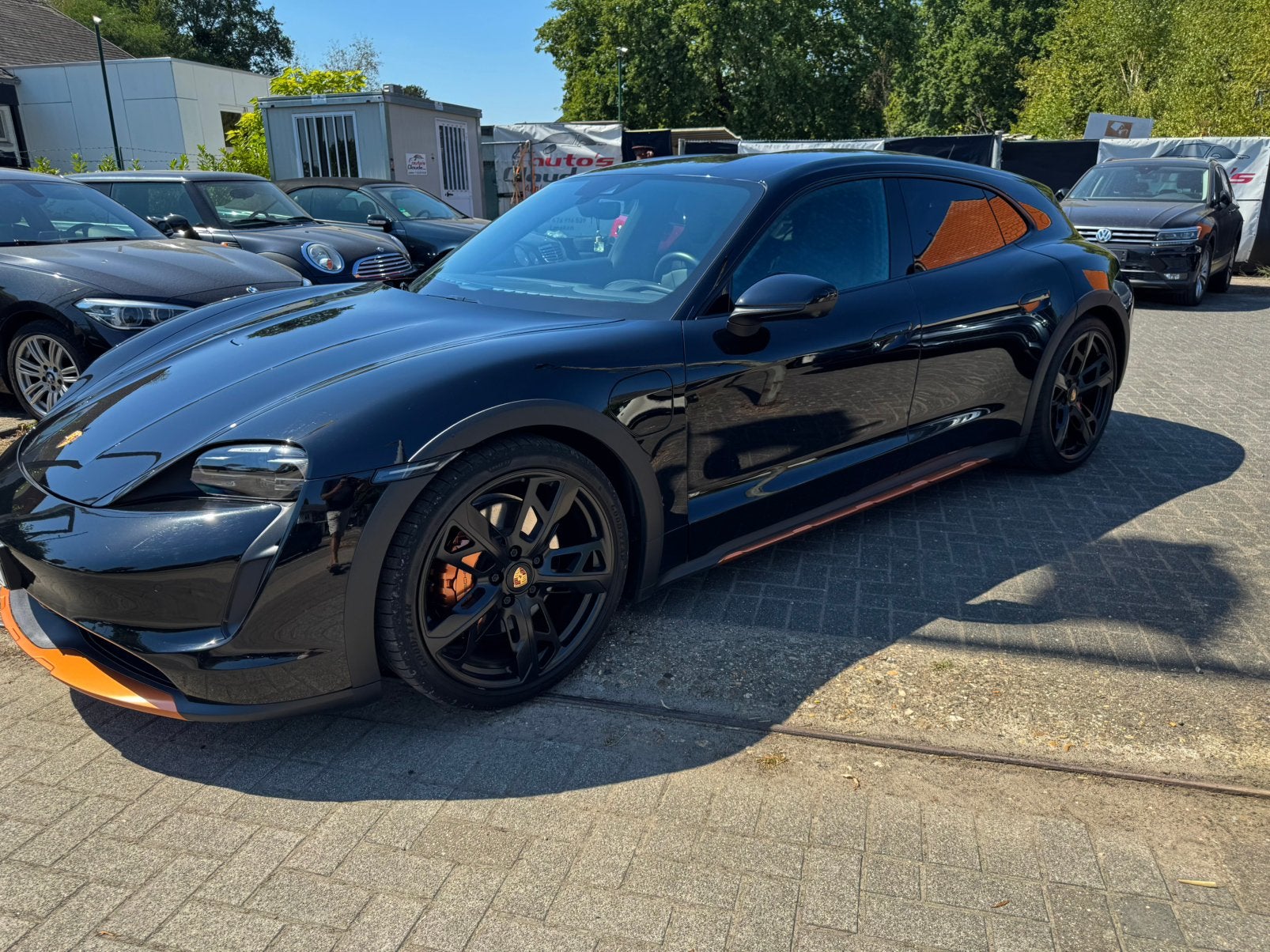 Porsche Taycan Cross Turismo 4, Autos, Porsche, Cuir, Achat, Entreprise, Noir