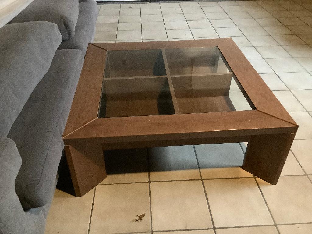 Salontafel, Ophalen, Gebruikt, 50 tot 100 cm, Vierkant