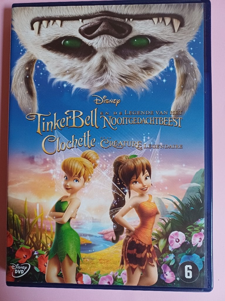 dvd clochette et la créature légendaire disney, Enlèvement ou Envoi, Comme neuf, Néerlandais, Néerlandais