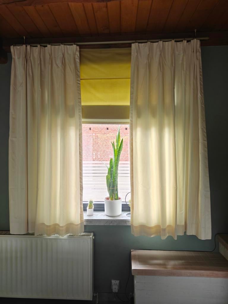 Raambekleding. Gordijnen,vouwgordijnen en roedes., Huis en Inrichting, Ophalen