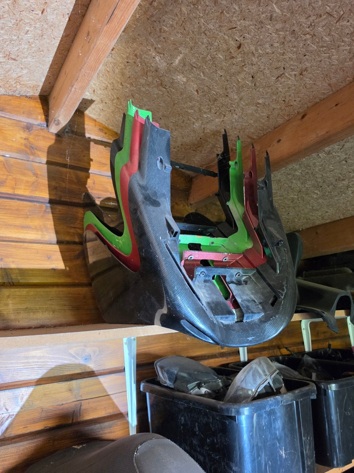 Aerox kappen, Ophalen