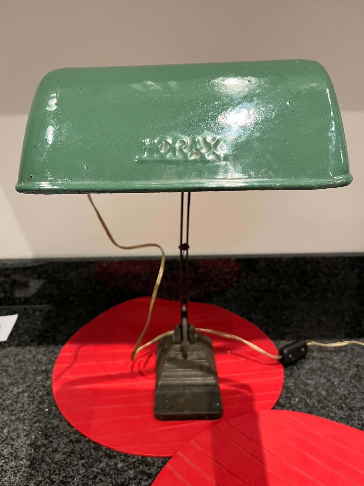 Lampe de notaire, Enlèvement ou Envoi, Comme neuf
