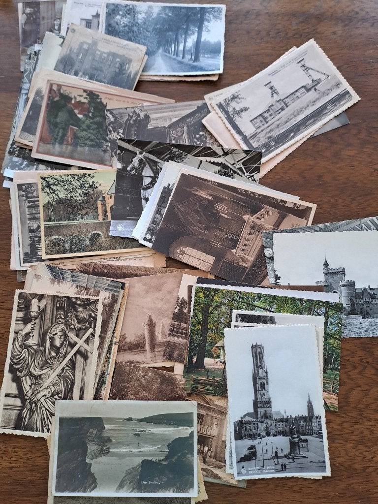 cartes postales anciennes, Enlèvement ou Envoi, 1960 à 1980, Affranchie, Flandre Orientale