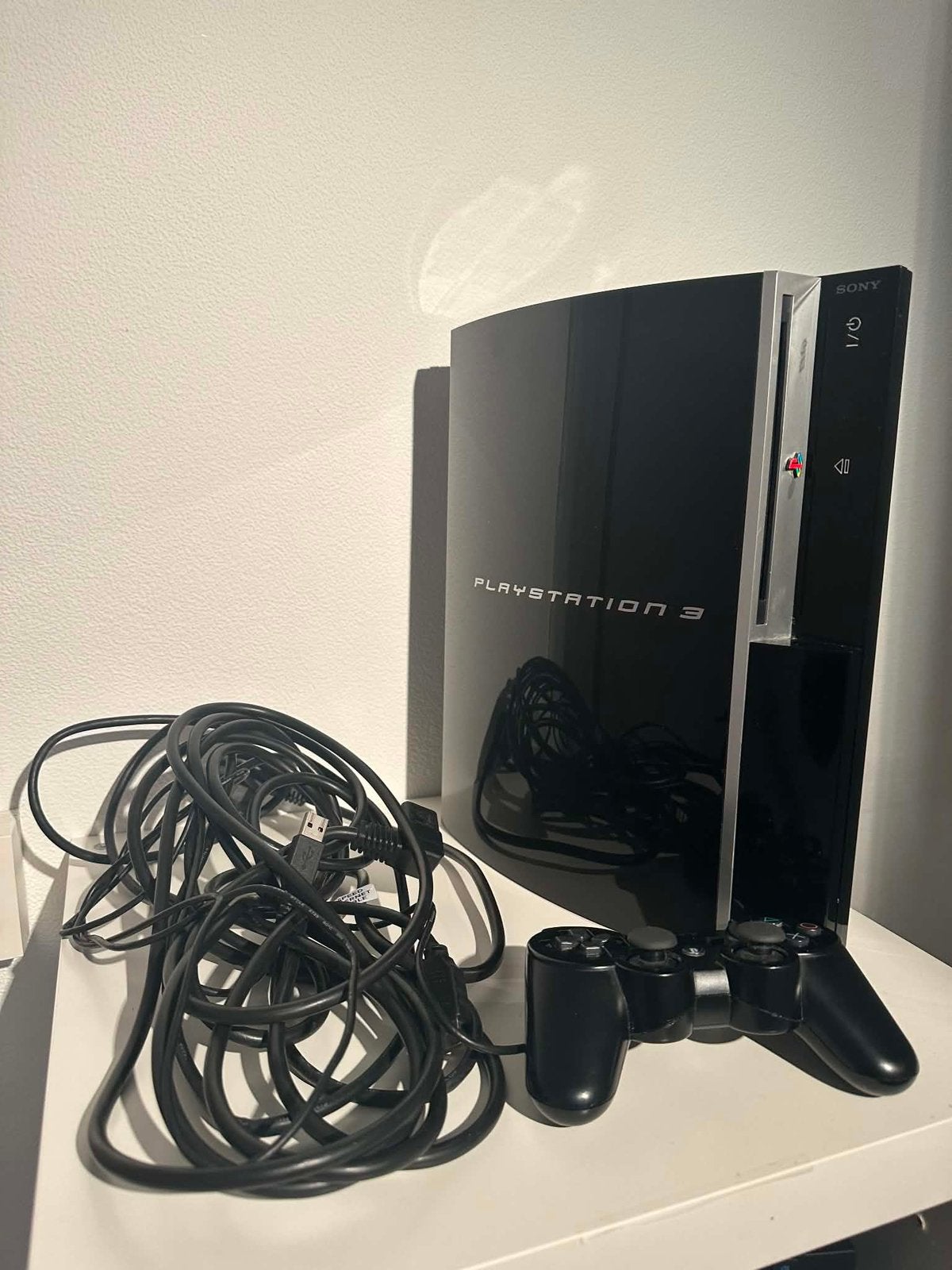 PlayStation 3 phat, Games en Spelcomputers, Ophalen, Zo goed als nieuw, Met 1 controller, Phat