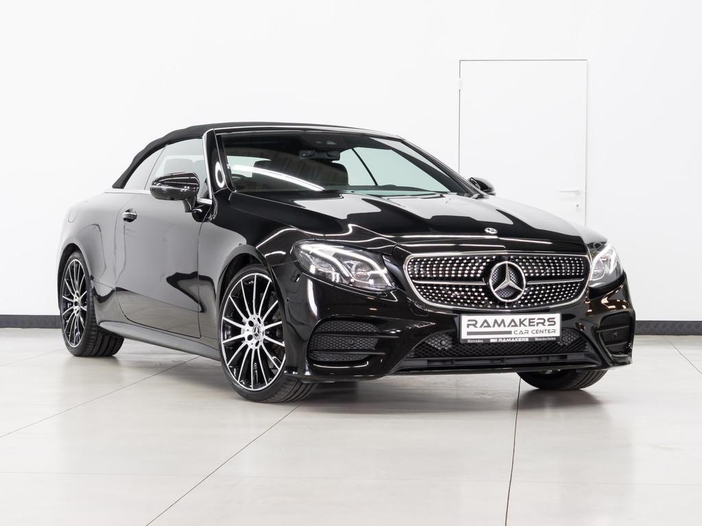 Mercedes-Benz E 200 CABRIO Mild Hybrid AMG Night 20" Burmest, Auto's, Automaat, Gebruikt, 4 cilinders, Cabriolet