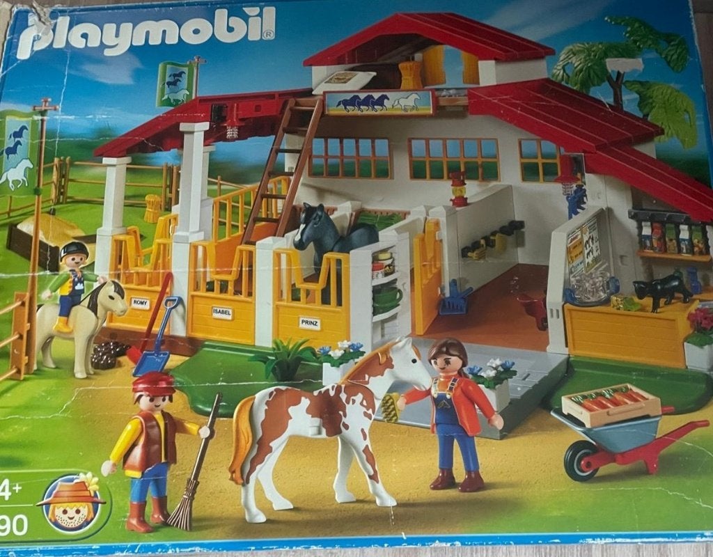 Playmobil 4190 Manege, Enlèvement, Comme neuf, Kit complet