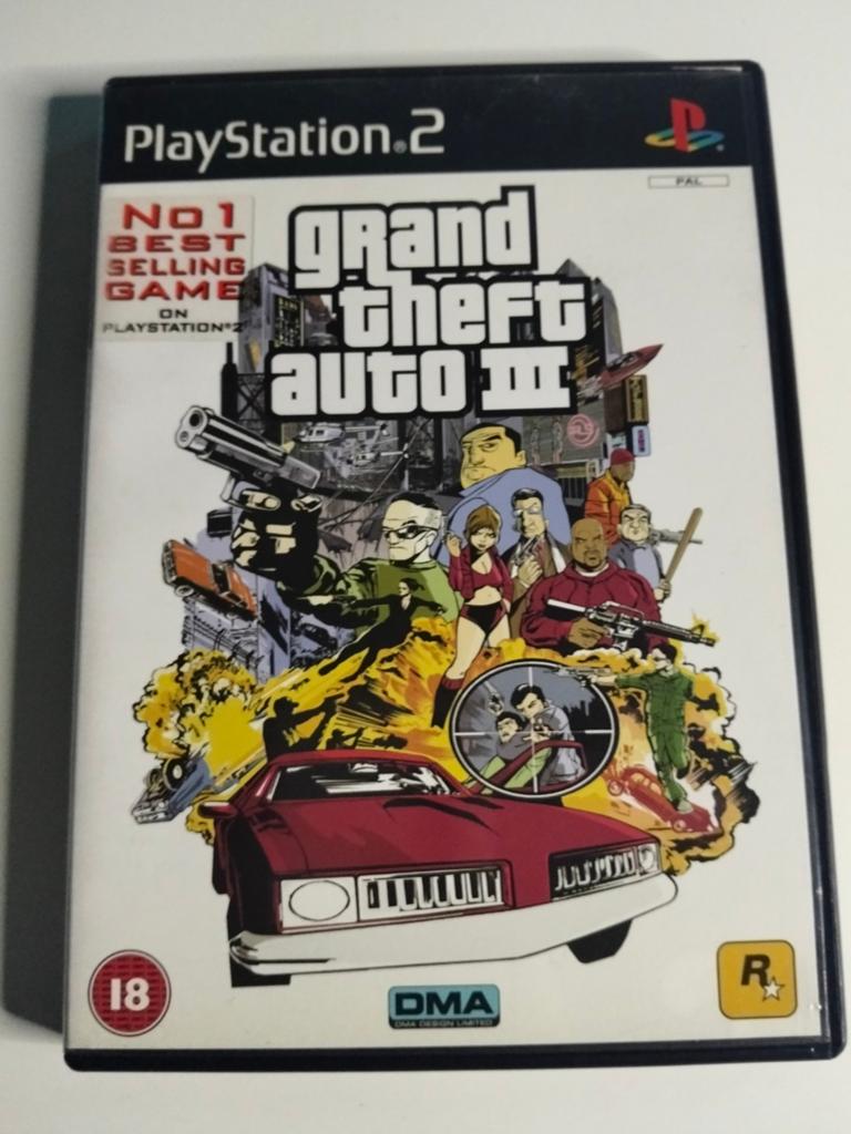 Grand Theft Auto III (GTA 3) - PlayStation 2, Enlèvement ou Envoi
