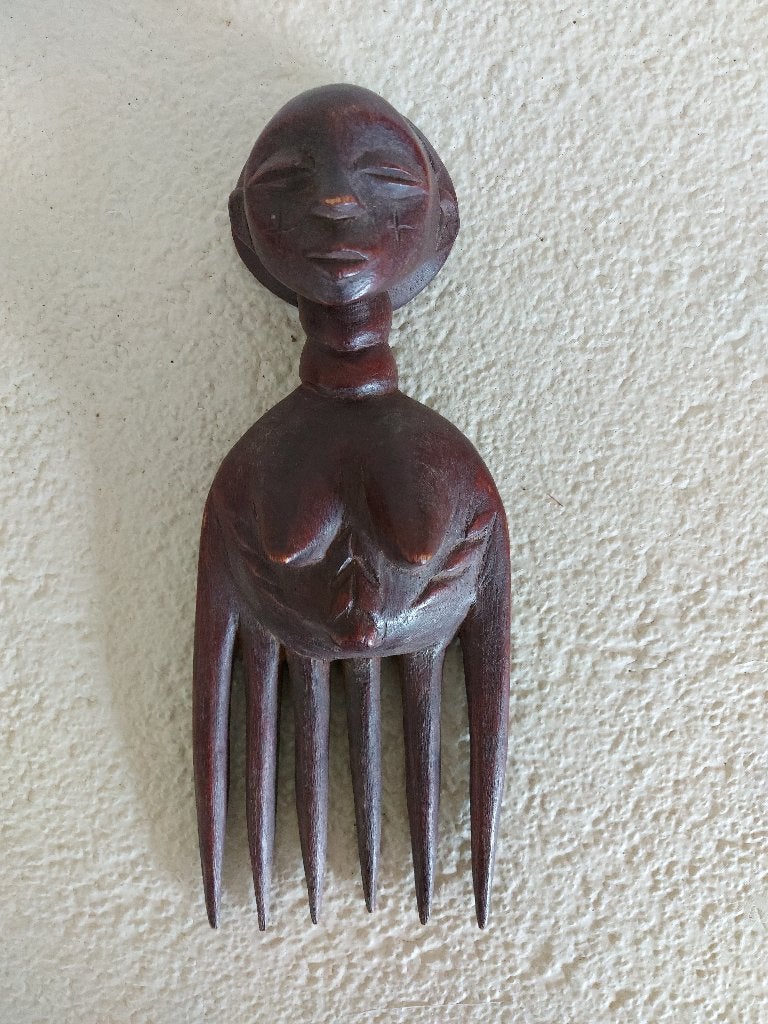 Luba/Congo - peigne, Antiquités & Art, Enlèvement ou Envoi