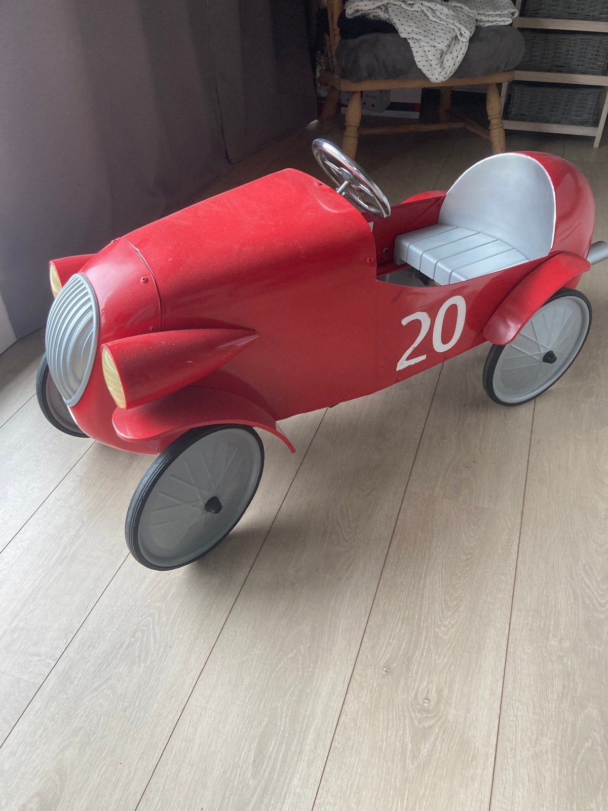 Grote trapauto, Kinderen en Baby's, Ophalen, Zo goed als nieuw, Trapvoertuig