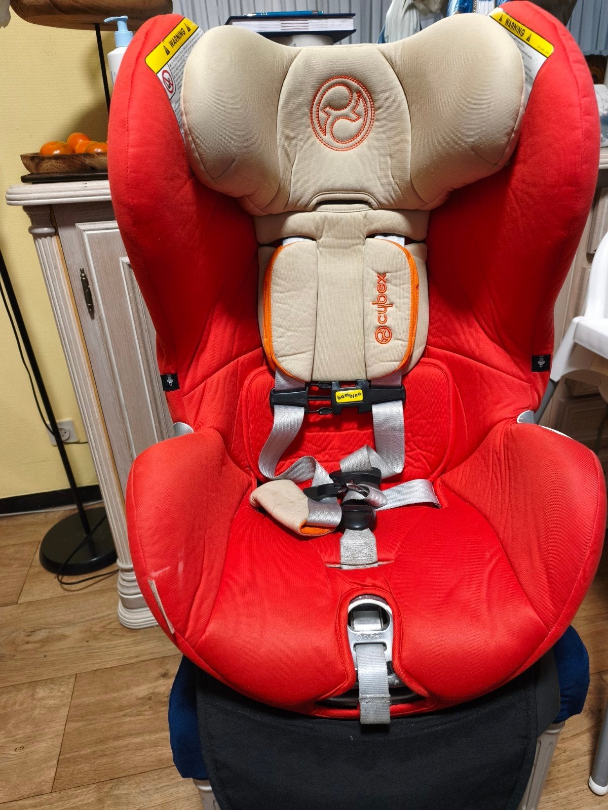 Autostoel CYBEX, Ophalen