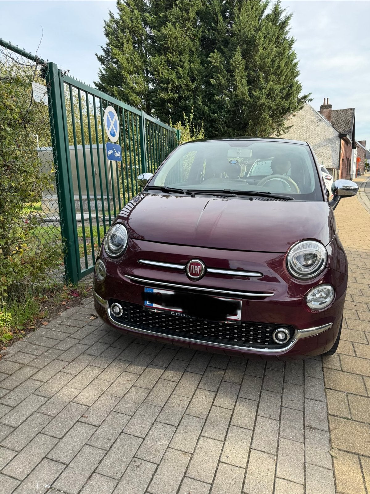 Fiat 500, Auto's, Stof, Beige, Particulier, 3 deurs