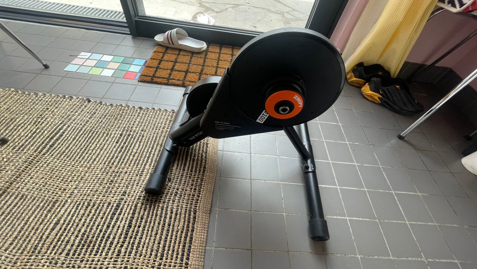 Home trainer van rysel d100 zwift, Enlèvement ou Envoi, Comme neuf