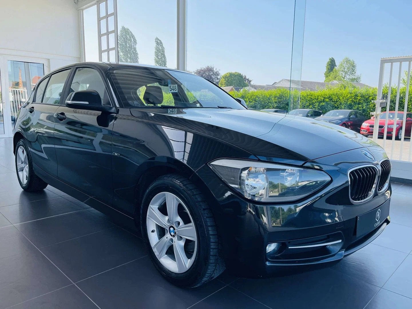 BMW 1 Serie 118 d * GARANTIE + SPORT LINE + CUIR + GPS *, Autos, Euro 5, Achat, 5 portes, 4 cylindres