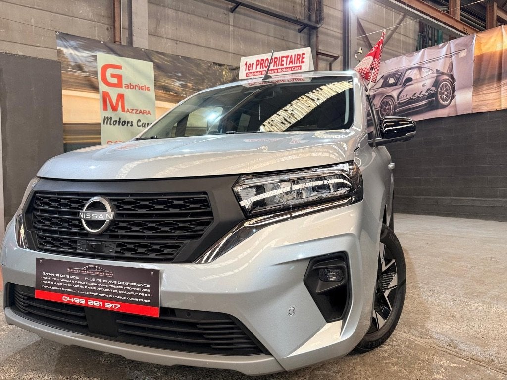 Nissan Townstar 1.3TCE 5-zits CarPlay GPS lederen LED, Auto's, Automaat, Dealer onderhouden, Leder, 5 zetels