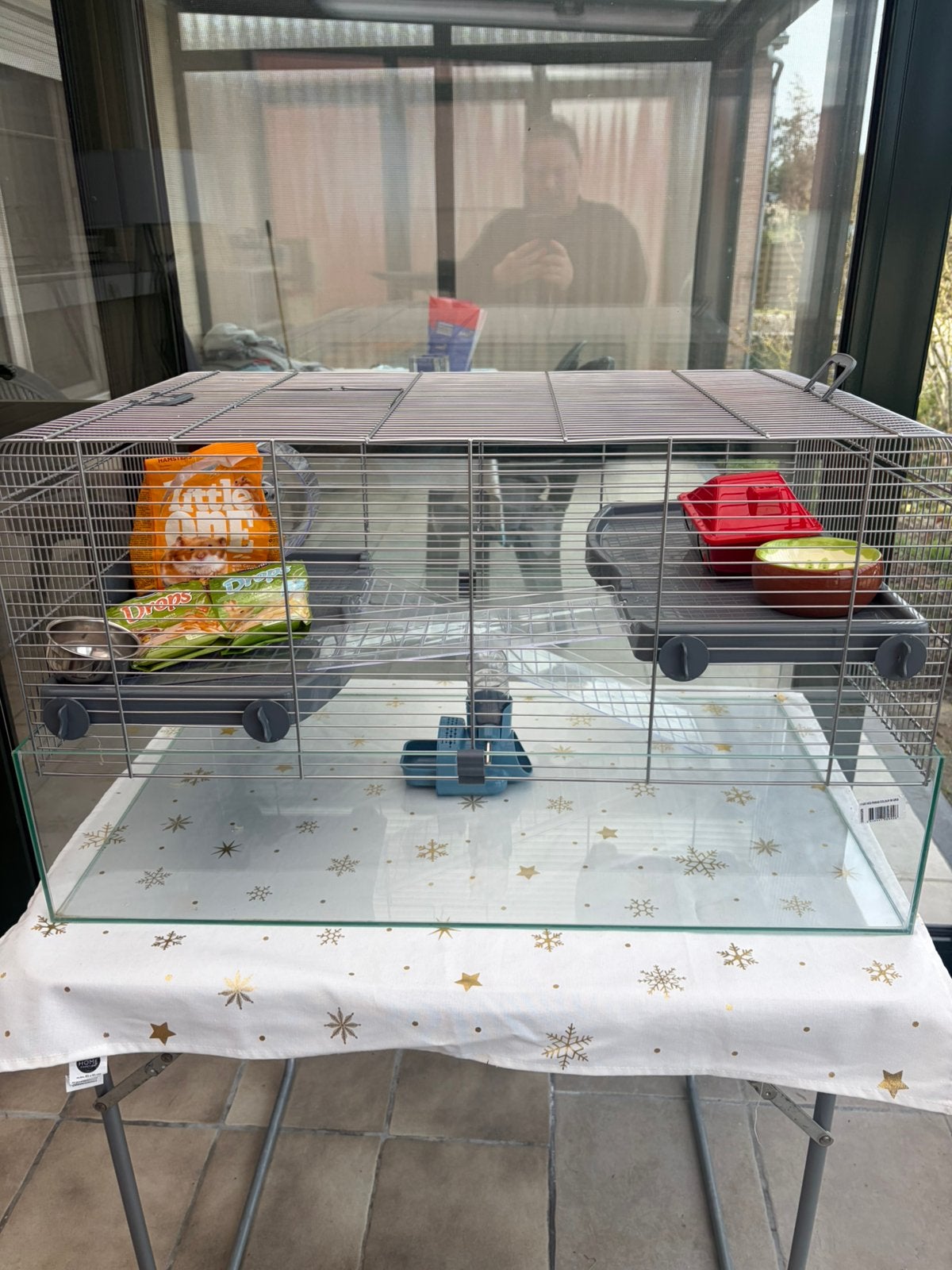 Hamsterkooi, Ophalen, Zo goed als nieuw, Hamster