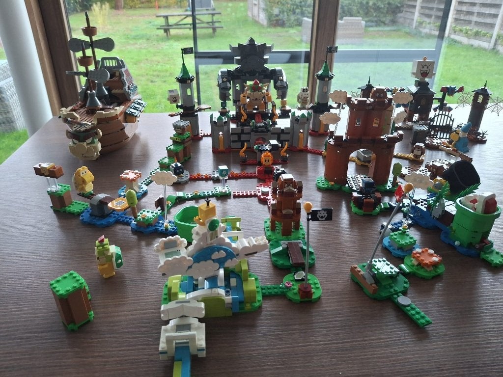 Grand lot Lego Mario, Complet, Overige thema's, Lego, Ensemble complet