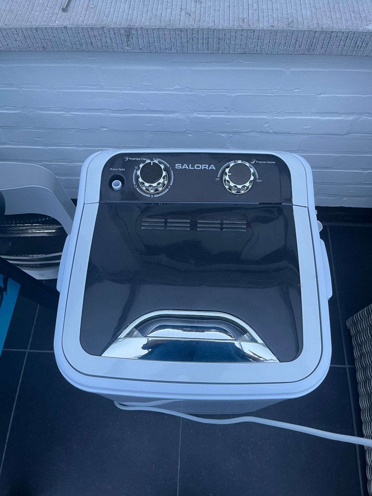 Camping wasmachine salora, Ophalen, Zo goed als nieuw