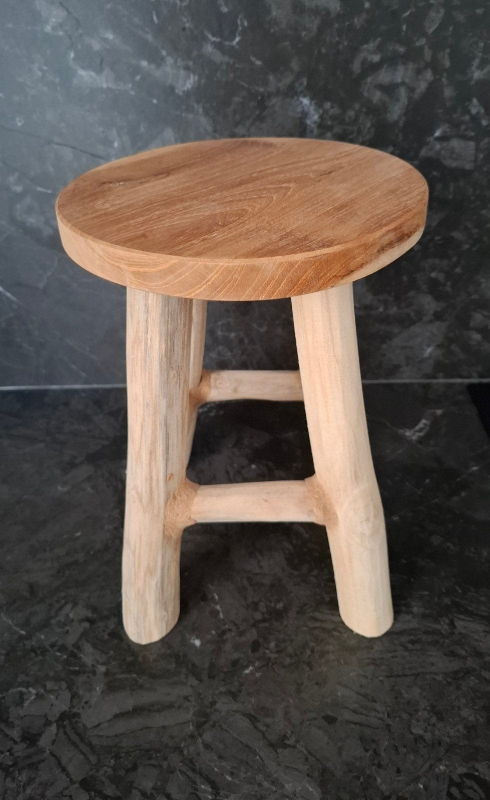 Decoratief krukje, Ophalen of Verzenden, Hout