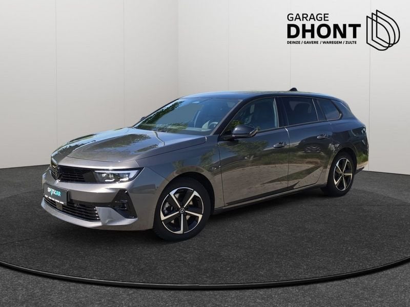 Opel Astra Sports Tourer GS - 1.2 MHEV - Automaat - 136PK, Autos, Opel, Argent ou Gris, Achat, Euro 6, Entreprise