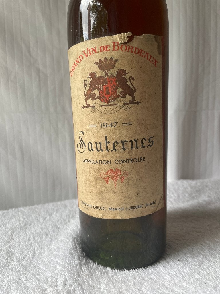 Sauternes, Verzamelen, Wijnen, Frankrijk, Ophalen of Verzenden, Vol, Witte wijn