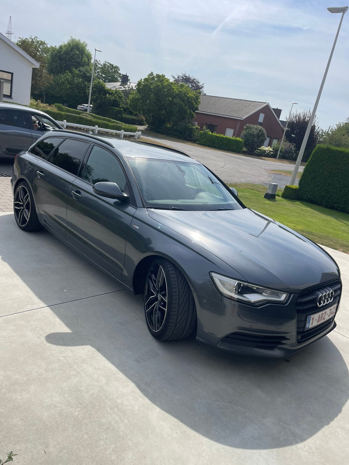 Audi A6 Break S-line 2.0 177pk daytona grijs, Autos, Audi, Cuir, Achat, Break, Particulier