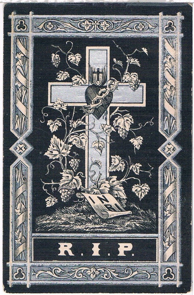 Bp. Van Steenbrugge Amelie. ° Eyne 1829 † Audenaarde 1904, Ophalen of Verzenden, Bidprentje