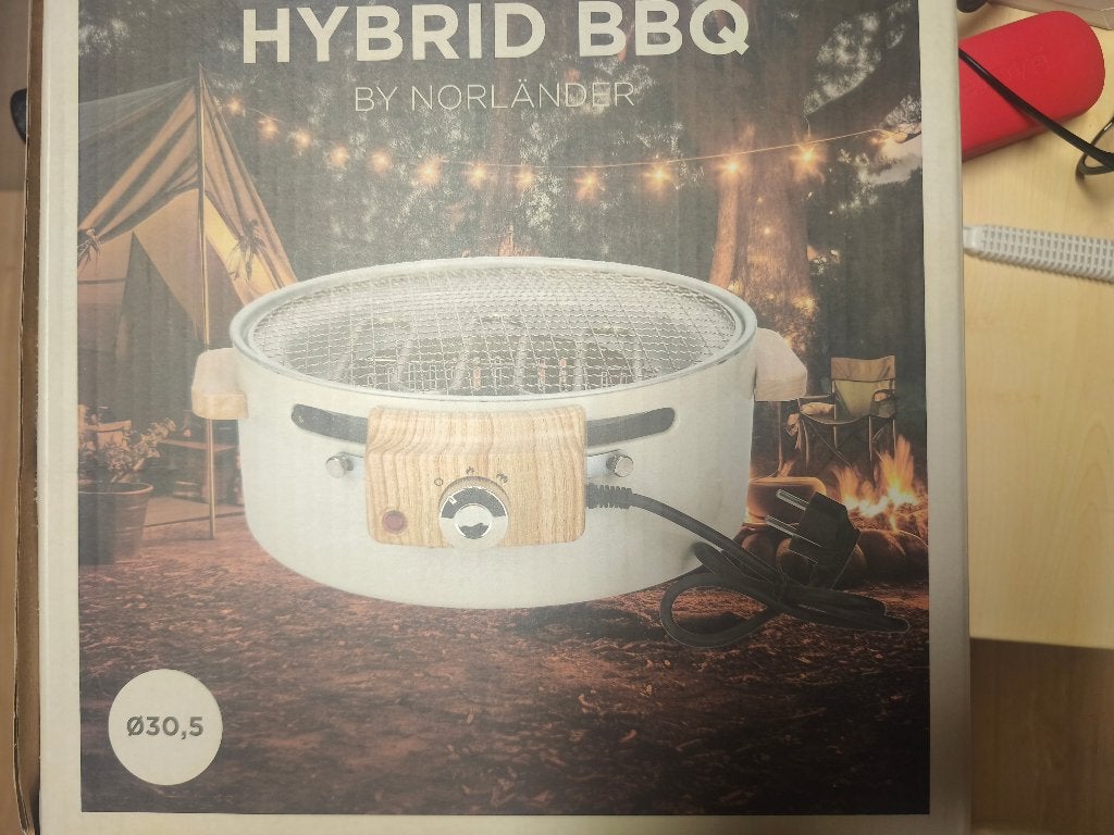 Nieuwe hybride BBQ BY NORLANDER, Ophalen of Verzenden, Nieuw, Norländer