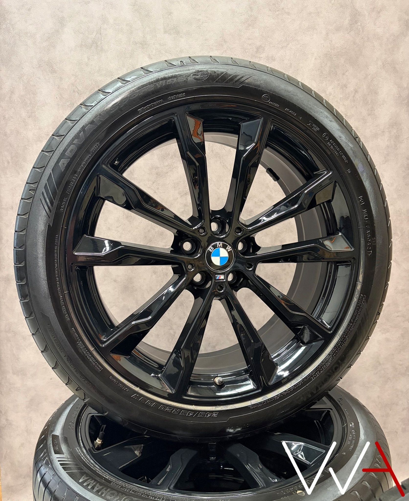 20'' BMW X3 X4 G01 G02 Styling 699M M-Sport velgenset BLACK, Auto-onderdelen, Banden en Velgen, -, -, Banden en Velgen, Ophalen of Verzenden