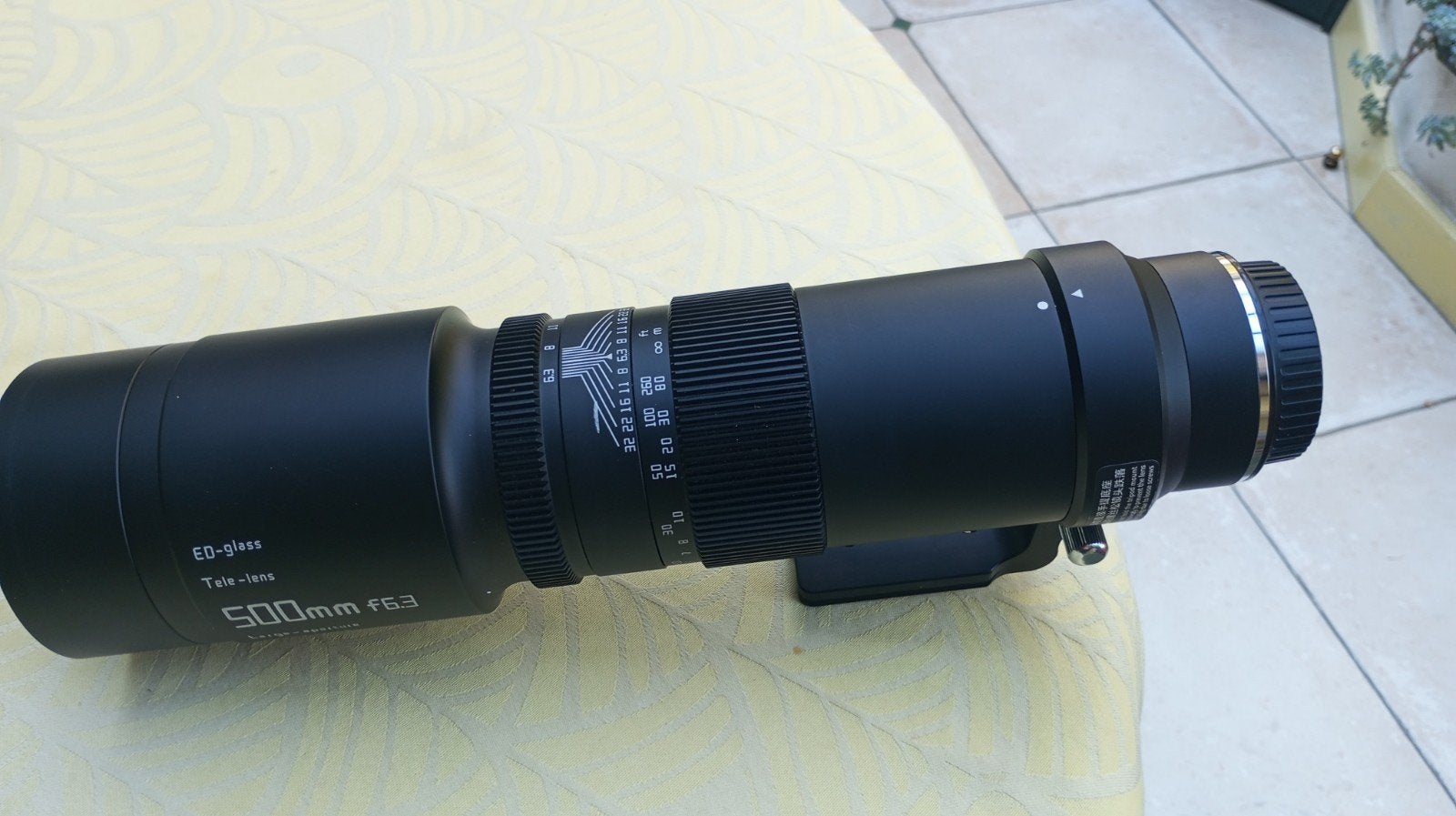 Objectif ED 500mm f/6.3, Enlèvement ou Envoi, Téléobjectif, Comme neuf, 500 mm