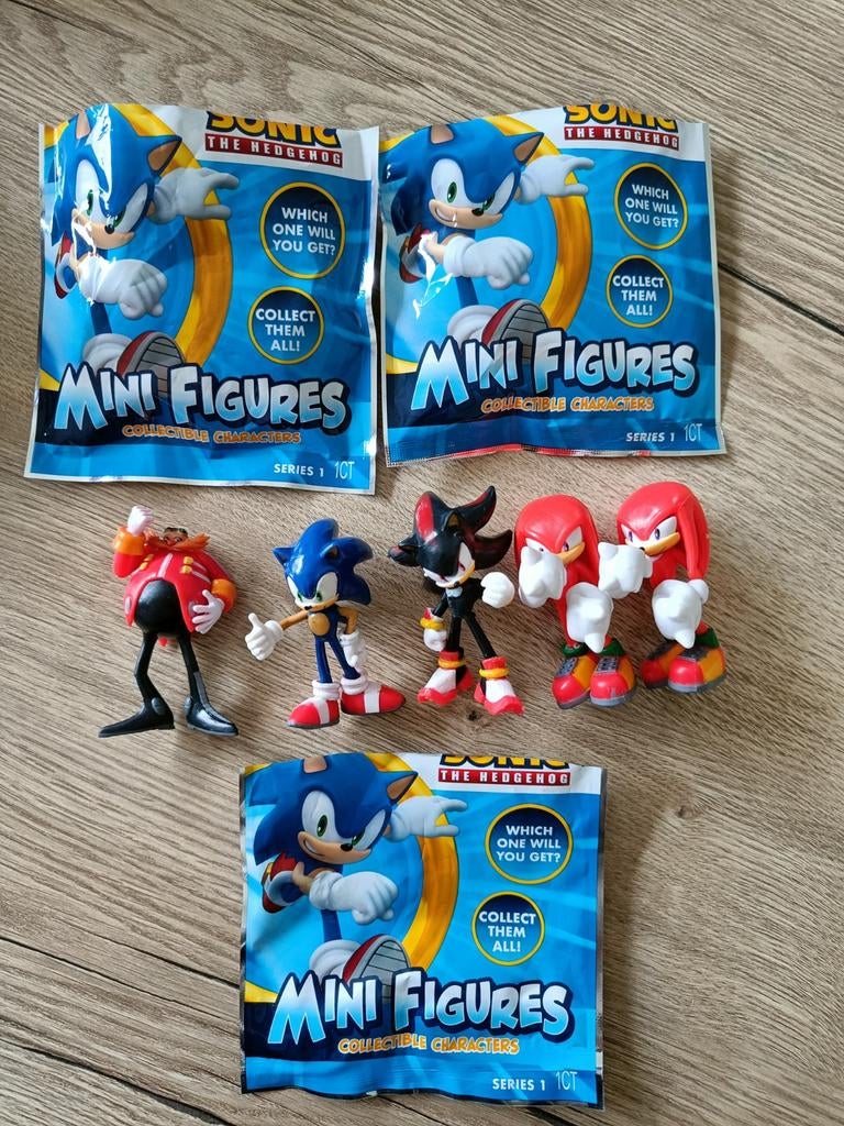 Sonic mini figures (5 stuks) nieuw!!! 🎮🎮🎮, Verzamelen, Ophalen of Verzenden