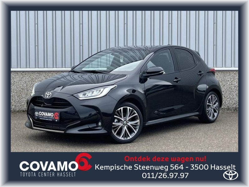 Toyota Yaris Style 130 PK / 15.000 KM !!, Auto's, Automaat, Zwart, 1490 cc, Bedrijf