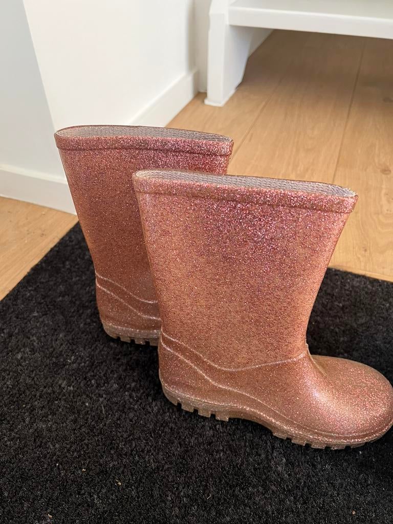 Roze glitter laatzen maat 30,5, Gebruikt, Meisje, Ophalen of Verzenden, Laarzen