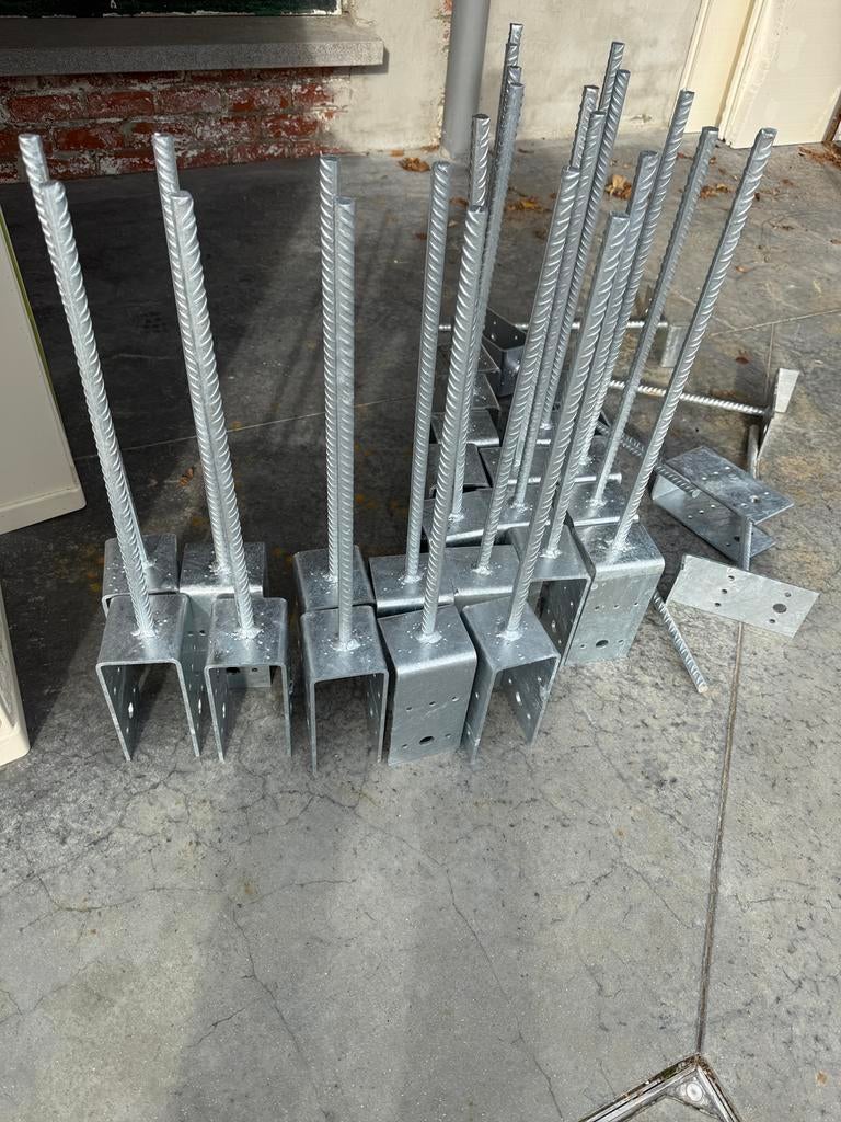 Balkdragers betonanker, Ophalen, Zo goed als nieuw